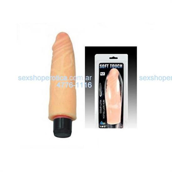 Vibrador Ciber Skin de 6,5 pulgadas Whaterproof blanco